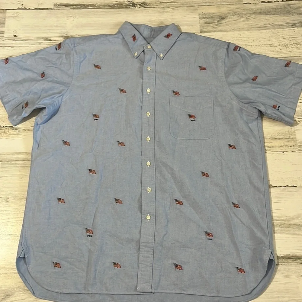Ralph Lauren Flag Button Down